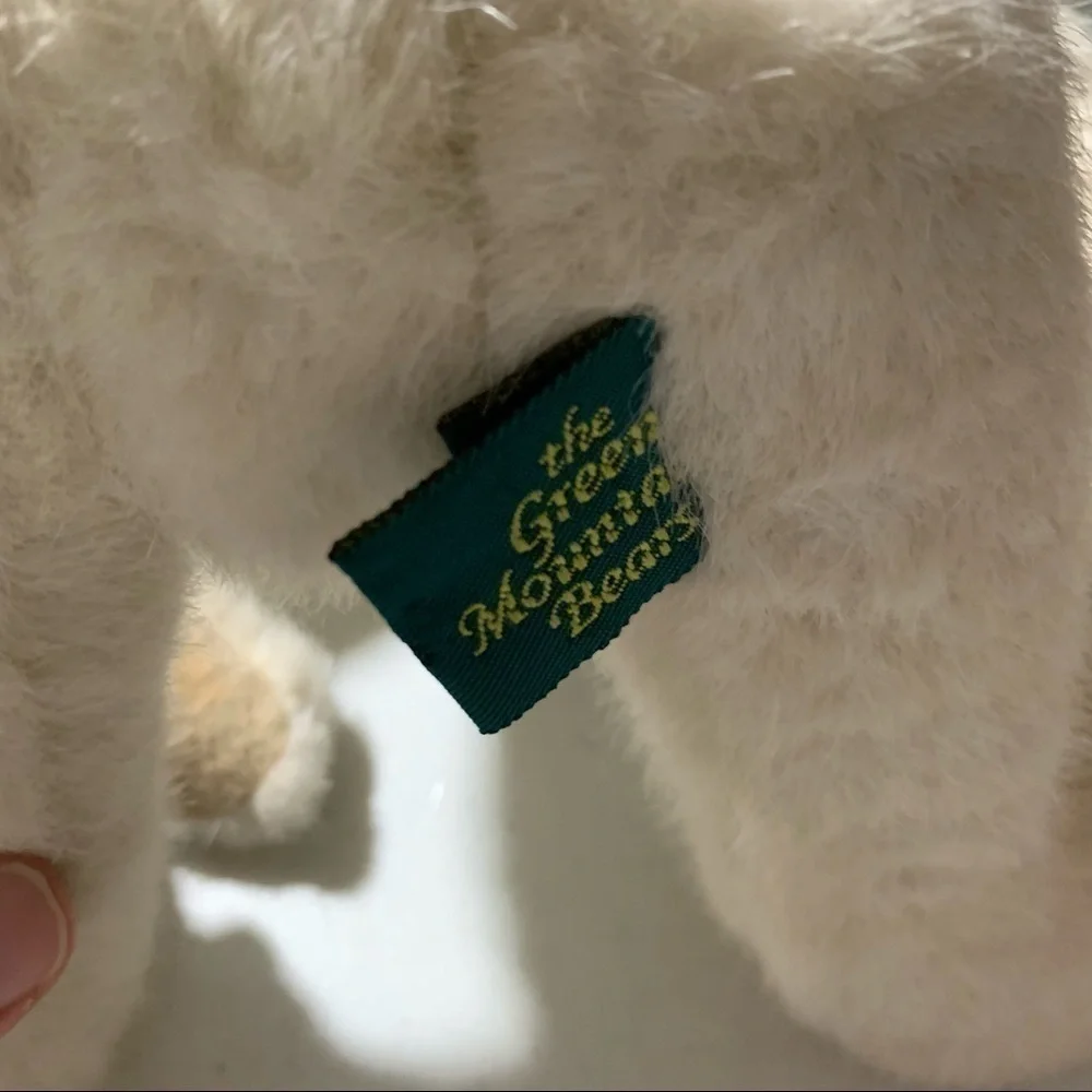 Vtg Mary Meyer Green Mountain Bear BOLTON Vermont Artist Carol Carini Christmas